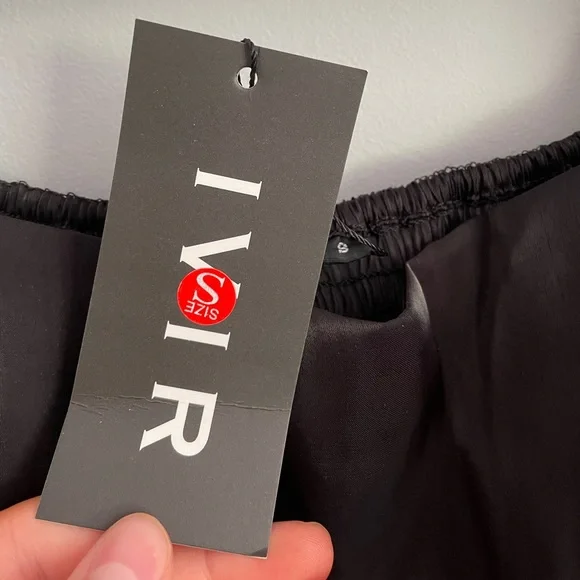 NWT Black Flowy Dress - Picture 3 of 4